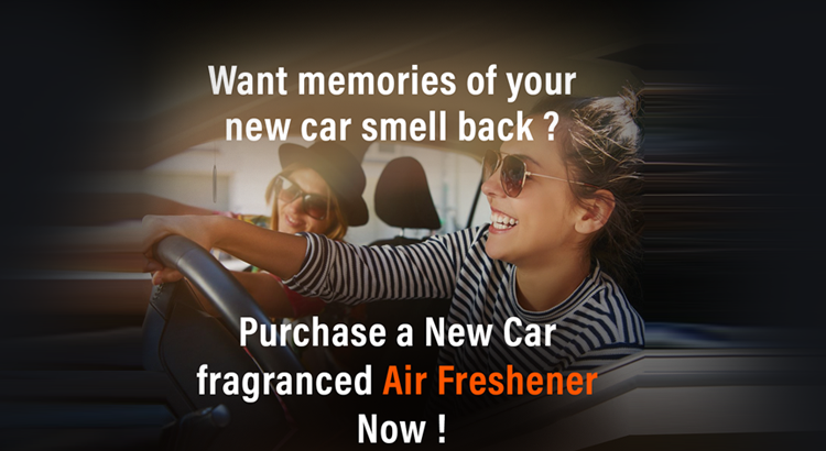 New car fragrance air freshener